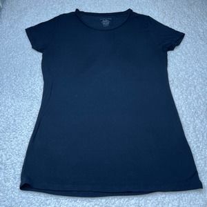 Majestic Paris Neiman Marcus Black Soft Touch Tee S